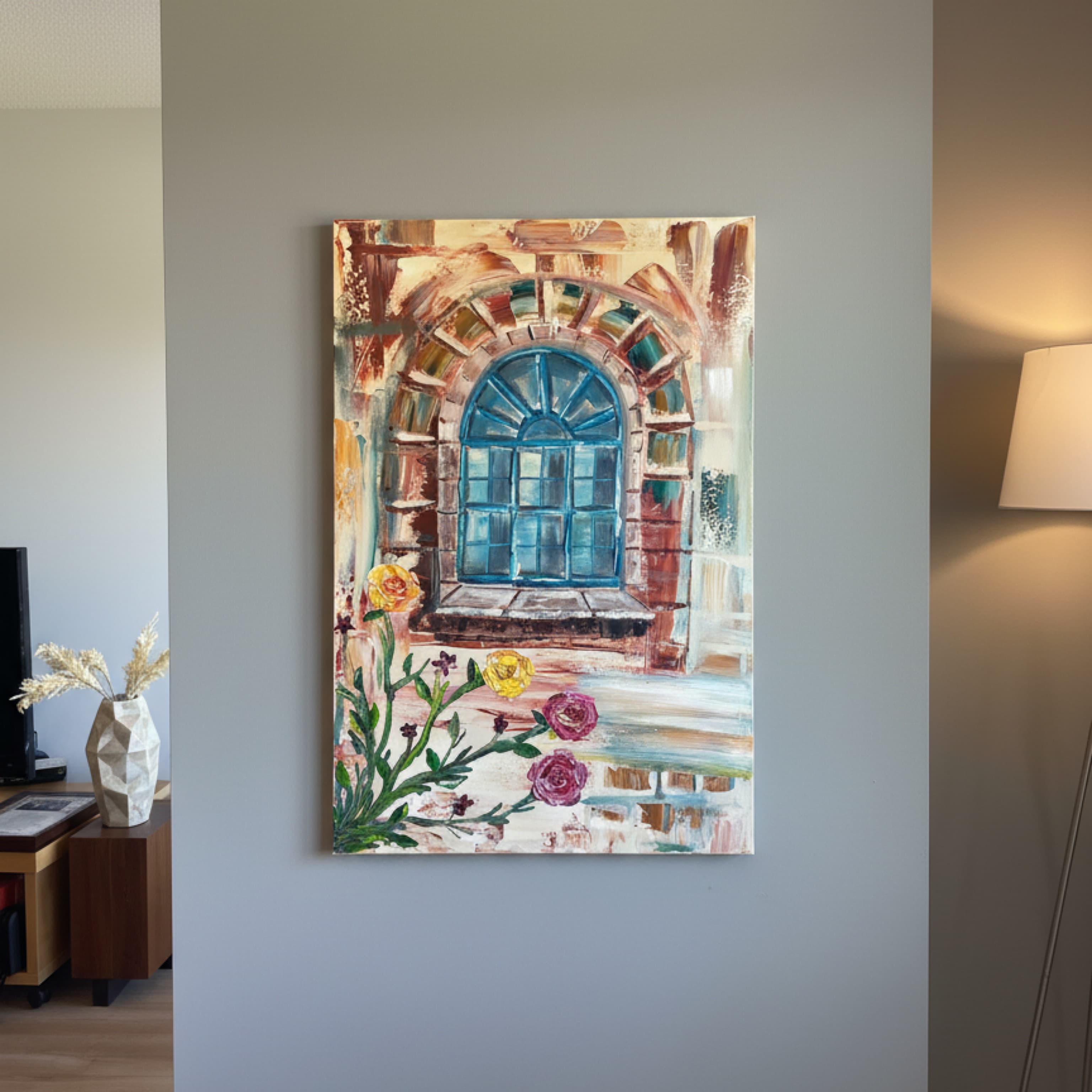 Memory Of Home: LIVE PAINTING